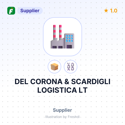 DEL CORONA & SCARDIGLI LOGISTICA LT – summary card, no photo uploaded yet