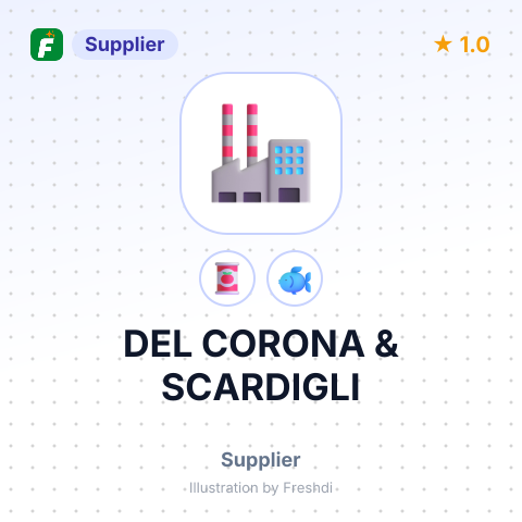 DEL CORONA & SCARDIGLI – summary card, no photo uploaded yet