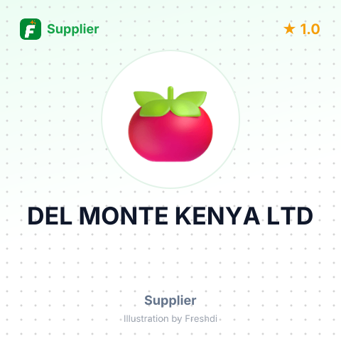 DEL MONTE KENYA LTD – summary card, no photo uploaded yet