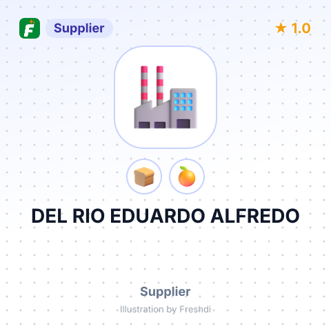 DEL RIO EDUARDO ALFREDO – summary card, no photo uploaded yet