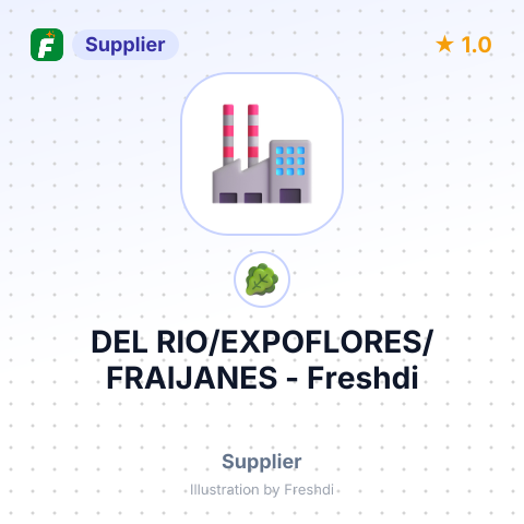 DEL RIO/EXPOFLORES/FRAIJANES – summary card, no photo uploaded yet
