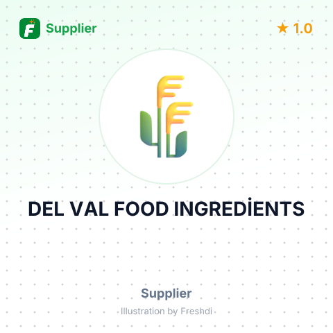 DEL VAL FOOD INGREDİENTS – summary card, no photo uploaded yet