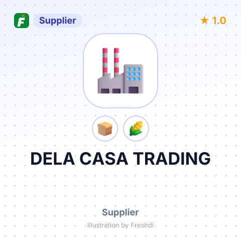 DELA CASA TRADING – summary card, no photo uploaded yet