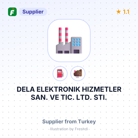 DELA ELEKTRONIK HIZMETLER SAN. VE TIC. LTD. STI. – summary card, no photo uploaded yet