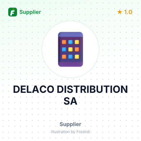 DELACO DISTRIBUTION SA – summary card, no photo uploaded yet