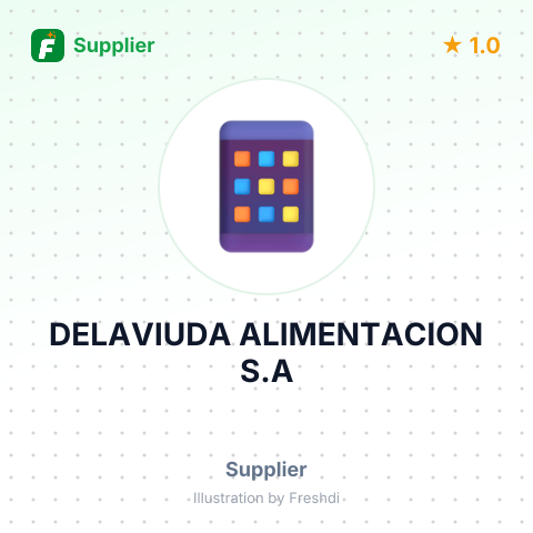 DELAVIUDA ALIMENTACION S.A – summary card, no photo uploaded yet
