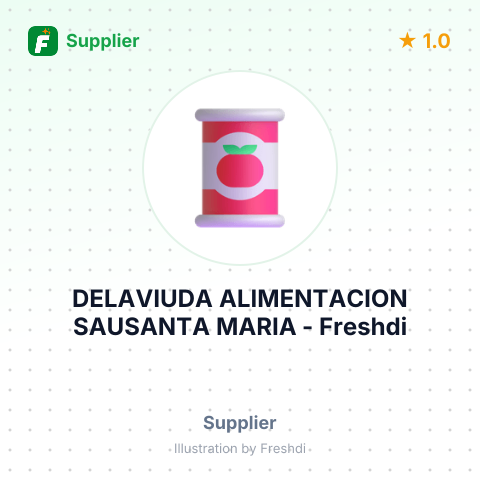 DELAVIUDA ALIMENTACION SAUSANTA MARIA – summary card, no photo uploaded yet