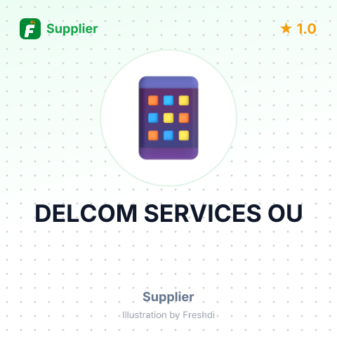 DELCOM SERVICES OU – summary card, no photo uploaded yet