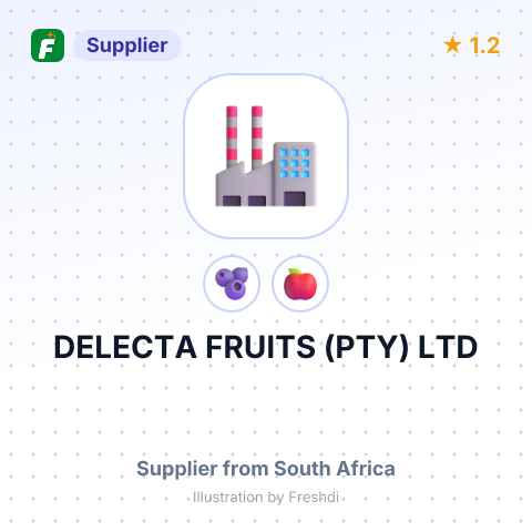 DELECTA FRUITS (PTY) LTD – summary card, no photo uploaded yet