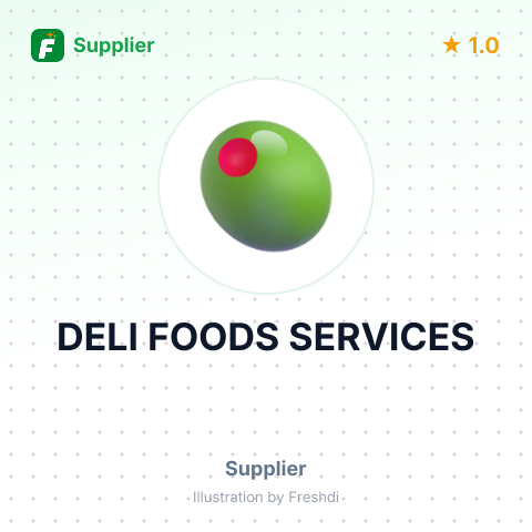 DELI FOODS SERVICES – summary card, no photo uploaded yet