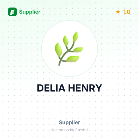 DELIA HENRY – summary card, no photo uploaded yet