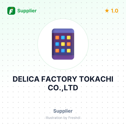 DELICA FACTORY TOKACHI CO.,LTD – summary card, no photo uploaded yet