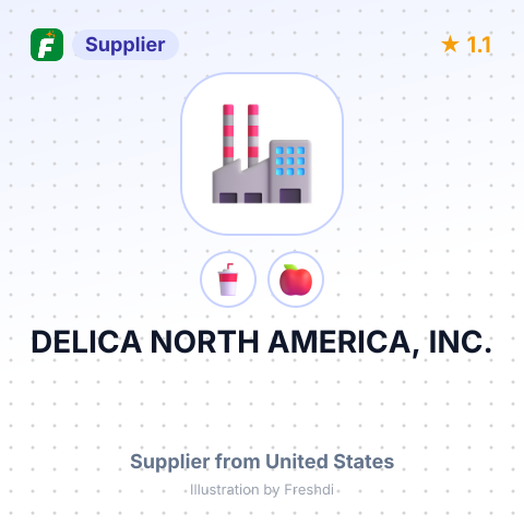 DELICA NORTH AMERICA, INC. – summary card, no photo uploaded yet
