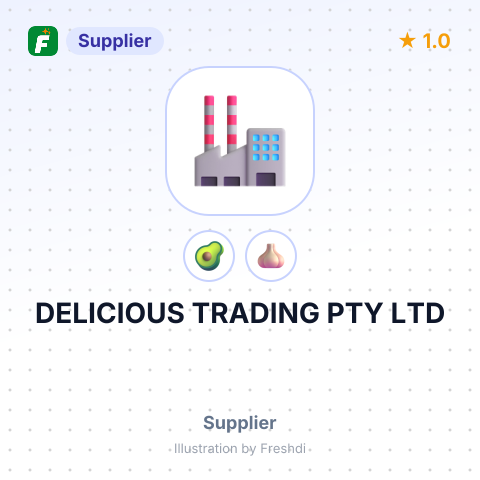 DELICIOUS TRADING PTY LTD – summary card, no photo uploaded yet