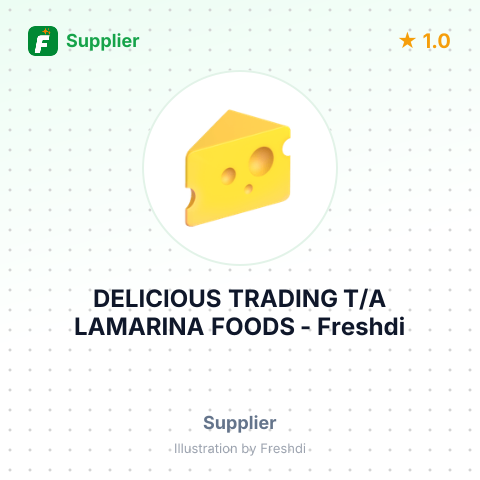 DELICIOUS TRADING T/A LAMARINA FOODS – summary card, no photo uploaded yet
