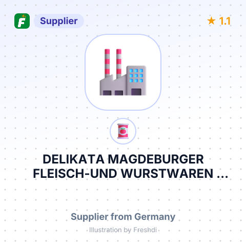 DELIKATA MAGDEBURGER FLEISCH-UND WURSTWAREN GMBH – summary card, no photo uploaded yet