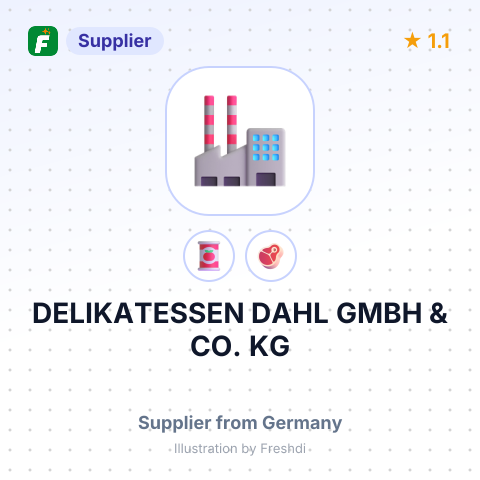 DELIKATESSEN DAHL GMBH & CO. KG – summary card, no photo uploaded yet