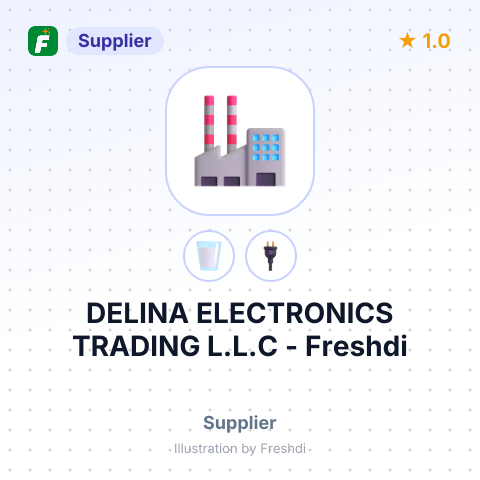 DELINA ELECTRONICS TRADING L.L.C – summary card, no photo uploaded yet