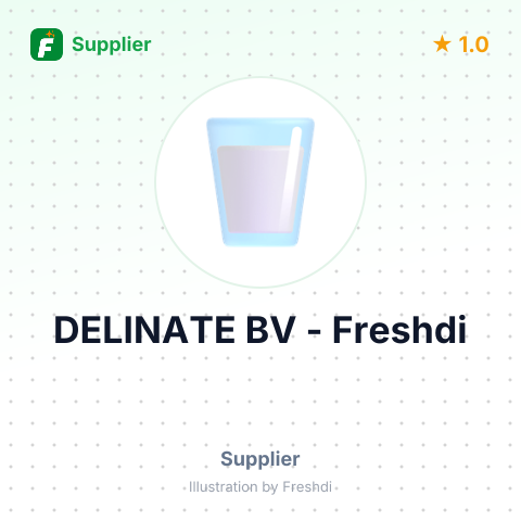 DELINATE BV – summary card, no photo uploaded yet