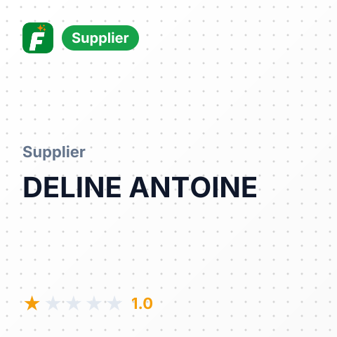 DELINE ANTOINE – summary card, no photo uploaded yet