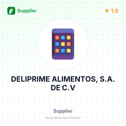 DELIPRIME ALIMENTOS, S.A. DE C.V – summary card, no photo uploaded yet