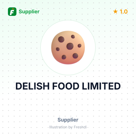 DELISH FOOD LIMITED – summary card, no photo uploaded yet