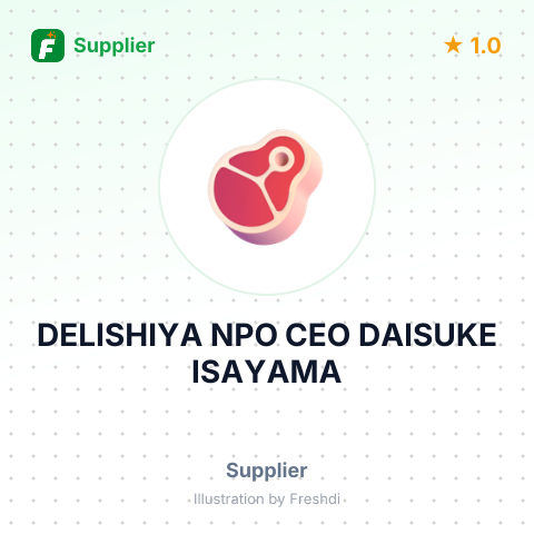 DELISHIYA NPO CEO DAISUKE ISAYAMA – summary card, no photo uploaded yet