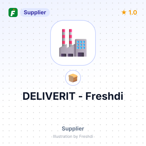 DELIVERIT – summary card, no photo uploaded yet
