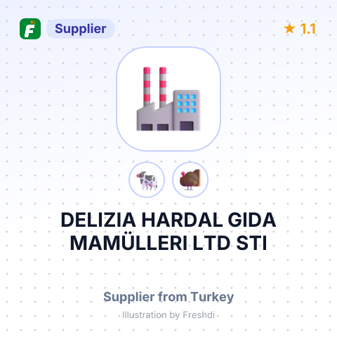 DELIZIA HARDAL GIDA MAMÜLLERI LTD STI – summary card, no photo uploaded yet