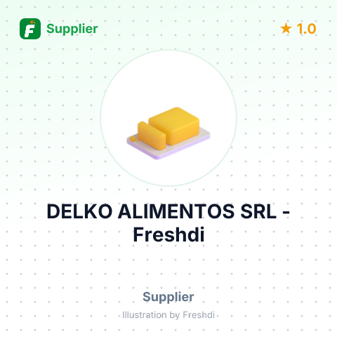 DELKO ALIMENTOS SRL – summary card, no photo uploaded yet