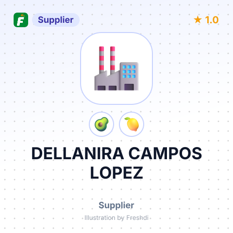 DELLANIRA CAMPOS LOPEZ – summary card, no photo uploaded yet