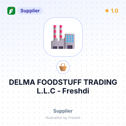 DELMA FOODSTUFF TRADING L.L.C – summary card, no photo uploaded yet