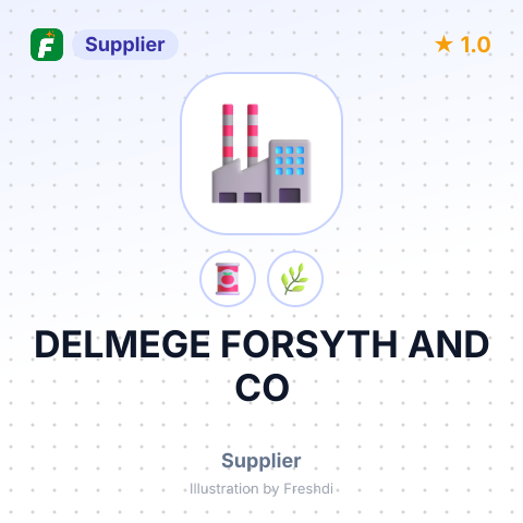 DELMEGE FORSYTH AND CO – summary card, no photo uploaded yet