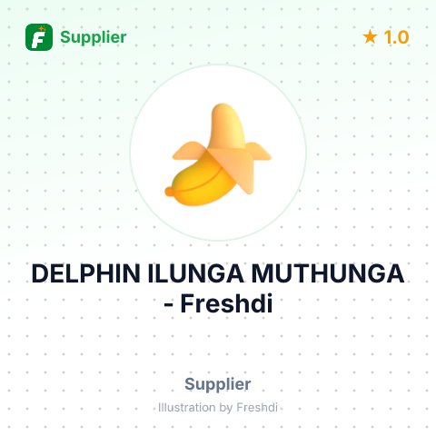 DELPHIN ILUNGA MUTHUNGA – summary card, no photo uploaded yet