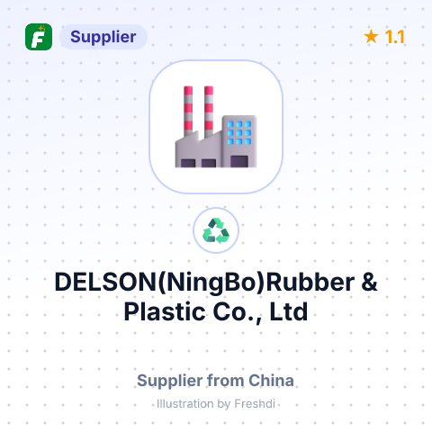 DELSON(NingBo)Rubber & Plastic Co., Ltd – summary card, no photo uploaded yet