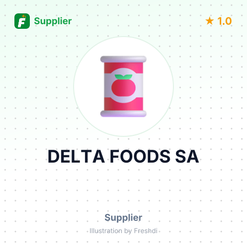 DELTA FOODS SA – summary card, no photo uploaded yet