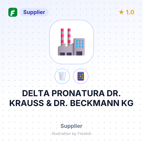 DELTA PRONATURA DR. KRAUSS & DR. BECKMANN KG – summary card, no photo uploaded yet