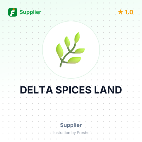 DELTA SPICES LAND – summary card, no photo uploaded yet