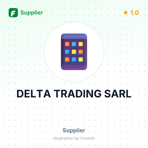 DELTA TRADING SARL – summary card, no photo uploaded yet