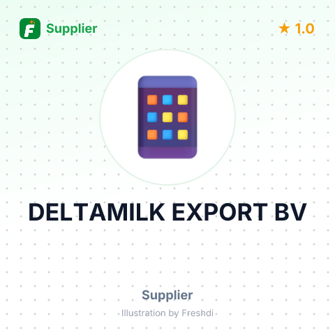 DELTAMILK EXPORT BV – summary card, no photo uploaded yet