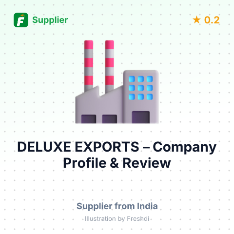 DELUXE EXPORTS – summary card, no photo uploaded yet