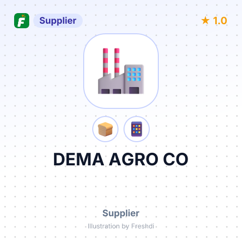 DEMA AGRO CO – summary card, no photo uploaded yet