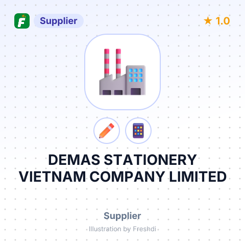 DEMAS STATIONERY VIETNAM COMPANY LIMITED – summary card, no photo uploaded yet