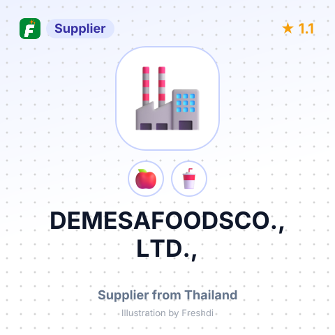 DEMESAFOODSCO., LTD., – summary card, no photo uploaded yet