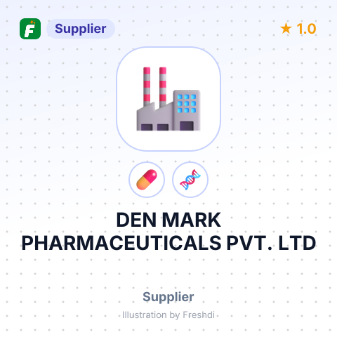 DEN MARK PHARMACEUTICALS PVT. LTD – summary card, no photo uploaded yet