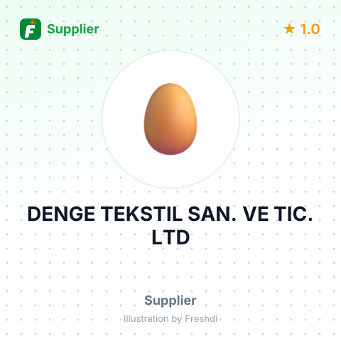 DENGE TEKSTIL SAN. VE TIC. LTD – summary card, no photo uploaded yet