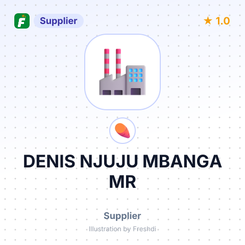 DENIS NJUJU MBANGA MR – summary card, no photo uploaded yet