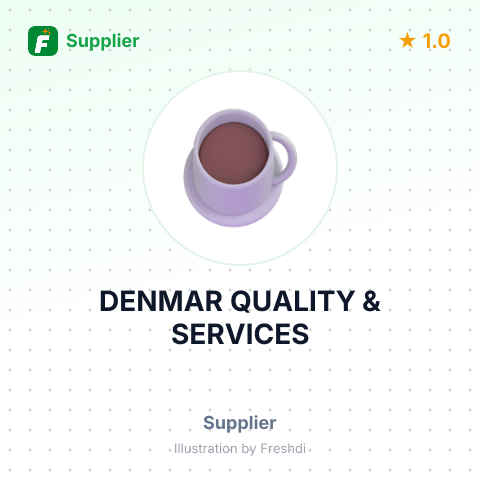 DENMAR QUALITY & SERVICES – summary card, no photo uploaded yet