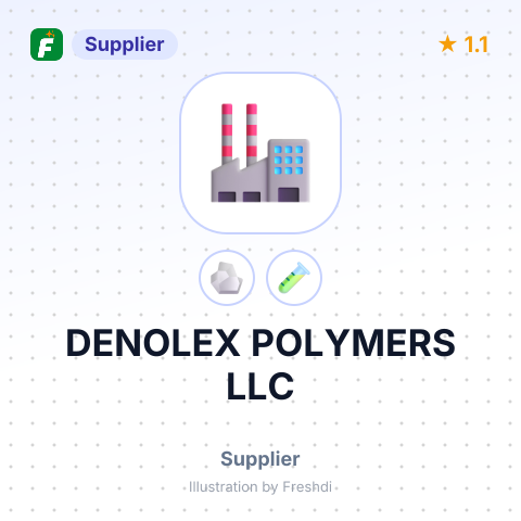 DENOLEX POLYMERS LLC – summary card, no photo uploaded yet