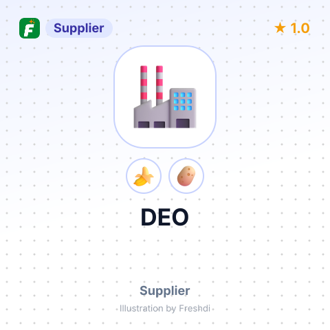 DEO – summary card, no photo uploaded yet